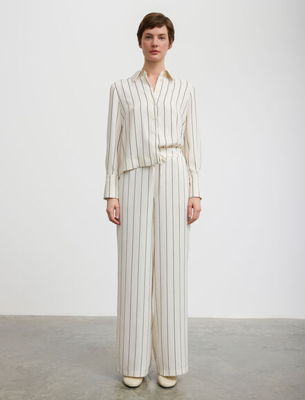 BGN WORKSHOP - Arka Beli Lastikli Geniş Paça Pantolon