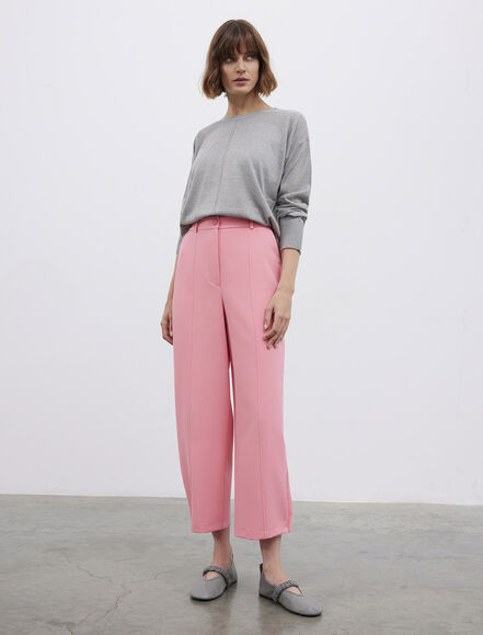 BGN WORKSHOP - ARKA BELI LASTIKLI PACASI DUGME DETAYLI PANTOLON