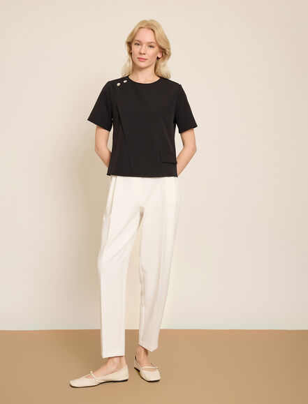 BGN WORKSHOP - ARKASI DETAYLI BLUZ