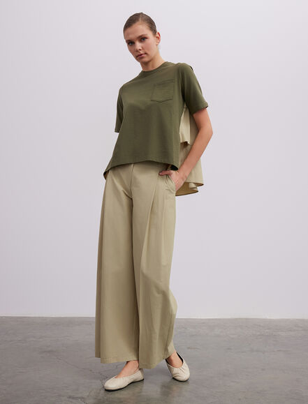 BGN WORKSHOP - Arkası Koton Garnili Pamuk Tişört