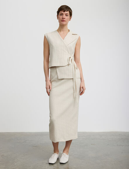 BGN WORKSHOP - Asimetrik Kesim Bağlamalı Yelek