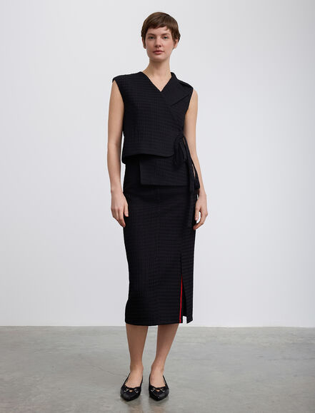 BGN WORKSHOP - Asimetrik Kesim Bağlamalı Yelek