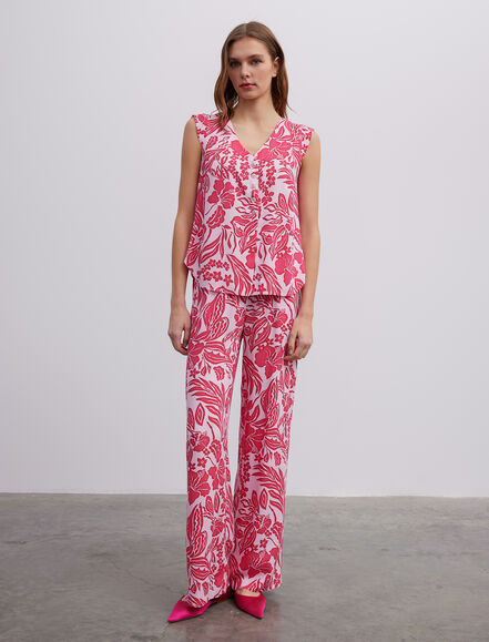 BGN WORKSHOP - Ay Kollu Düğmeli Viskon Yelek