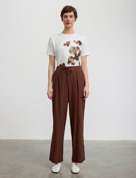 BGN WORKSHOP - Bağcık Detaylı Boru Paça Pamuk Pantolon