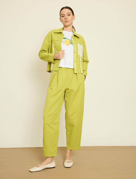 BGN WORKSHOP - BASKILI PAMUKLU T-SHIRT