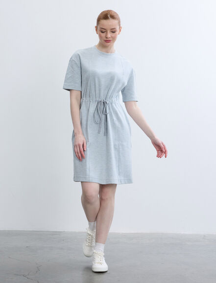 BGN WORKSHOP - BELI BAGCIKLI MINI ORME ELBISE