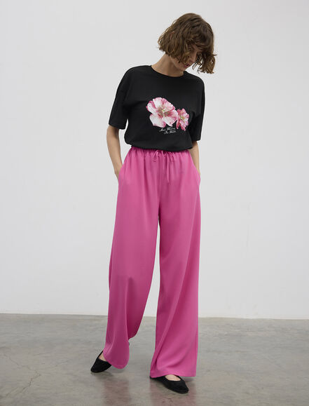 BGN WORKSHOP - BELİ BAĞLAMALI BOL PAÇA PANTOLON