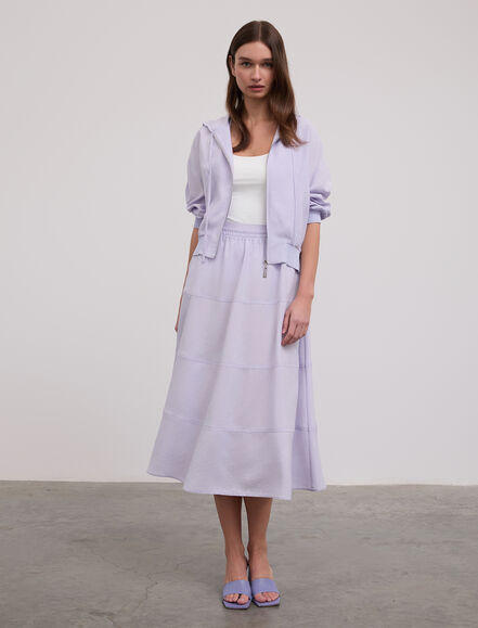 BGN WORKSHOP - Beli Lastikli Parçalı Kloş Etek