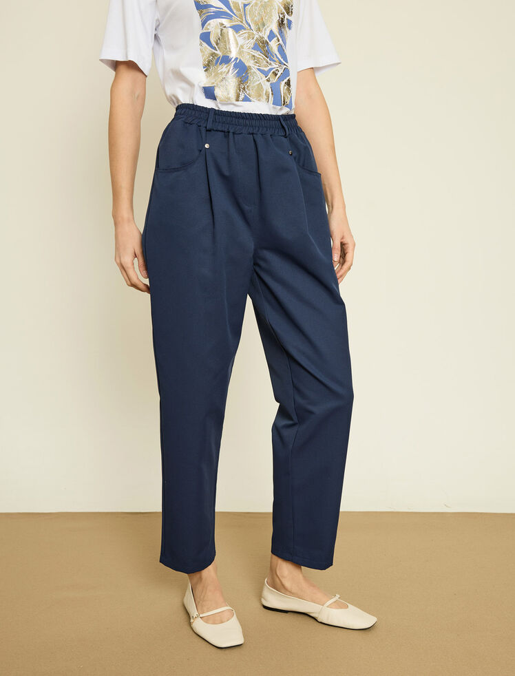 BELI LASTIKLI RAHAT KESIM GABARDIN PANTOLON · 4