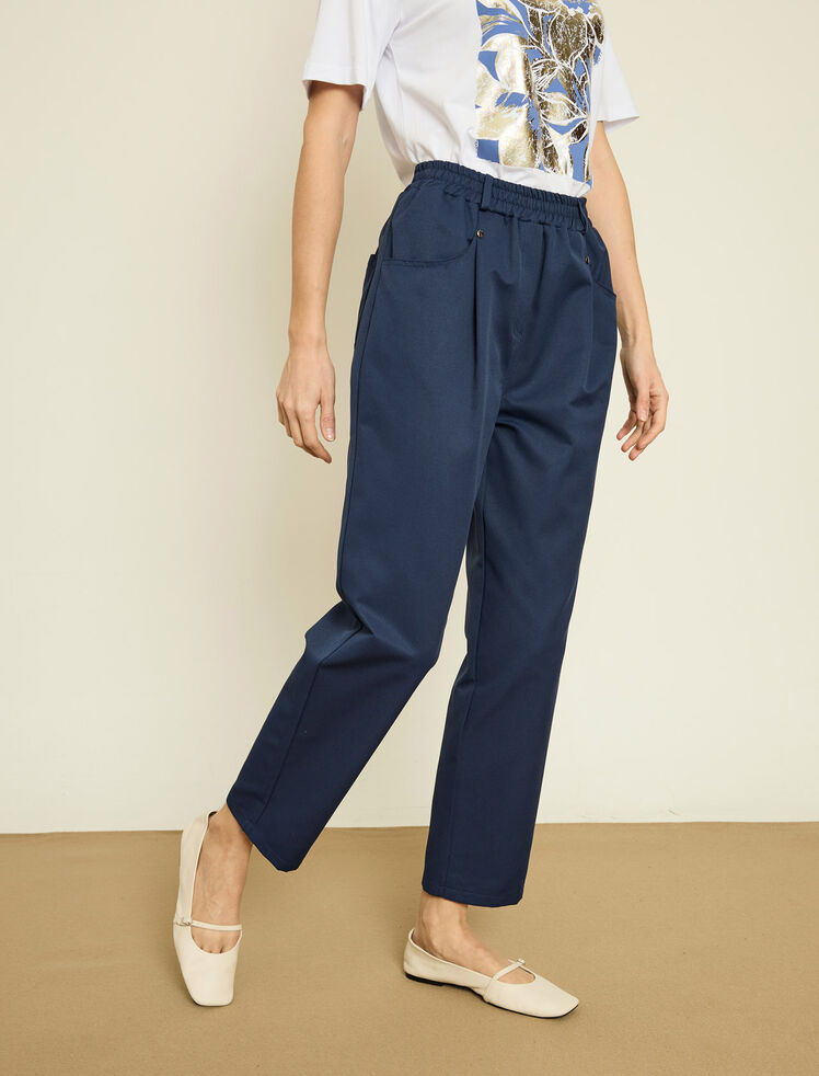 BELI LASTIKLI RAHAT KESIM GABARDIN PANTOLON · 5