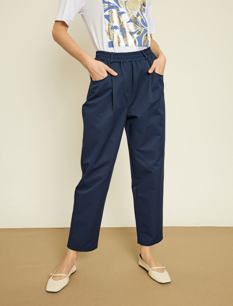 BELI LASTIKLI RAHAT KESIM GABARDIN PANTOLON · 6