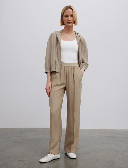 BGN WORKSHOP - Beli Lastikli Rahat Kesim Modal Pantolon