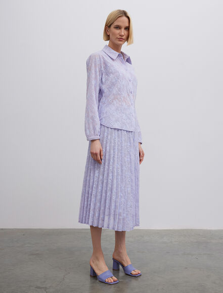 BGN WORKSHOP - Brode Nakışlı Atlet Detaylı Gömlek