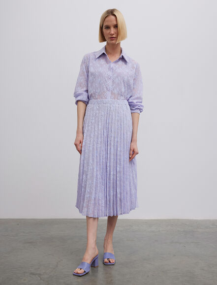 BGN WORKSHOP - Brode Nakışlı Pilisoley Etek