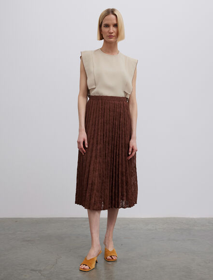 BGN WORKSHOP - Brode Nakışlı Pilisoley Etek