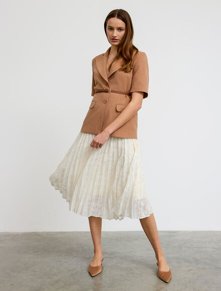 BGN WORKSHOP - Brode Nakışlı Pilisoley Etek