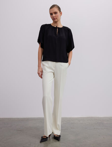 BGN WORKSHOP - Büzgülü Viskon Bluz