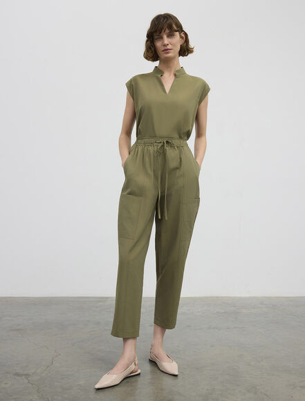 BGN WORKSHOP - CEP DETAYLI PAMUK KARISIMLI PANTOLON