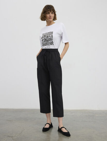 BGN WORKSHOP - CEP DETAYLI PAMUK KARISIMLI PANTOLON