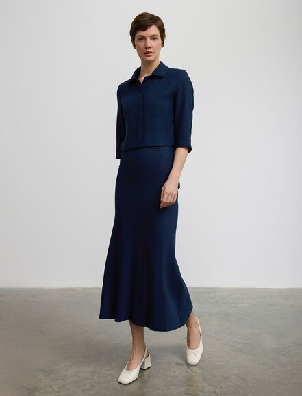 BGN WORKSHOP - Cepli Kısa Viskon Karışımlı Ceket