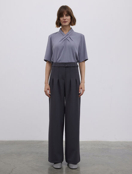 BGN WORKSHOP - CIFT PILELI GENIS KESIM PANTOLON