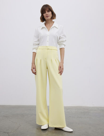 BGN WORKSHOP - CIFT PILELI GENIS KESIM PANTOLON