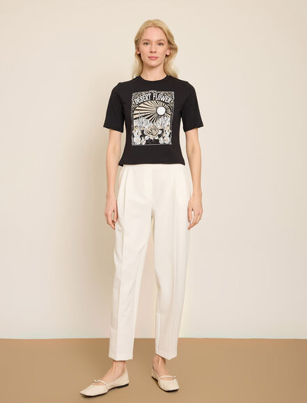 BGN WORKSHOP - DESERT FLOER BASKILI PAMUKLU T-SHIRT