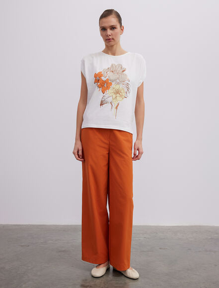 BGN WORKSHOP - Dijital Baskılı Düşük Kollu Pamuk Tişört BGN WORKSHOP - Dijital Baskılı Düşük Kollu Pamuk Tişört