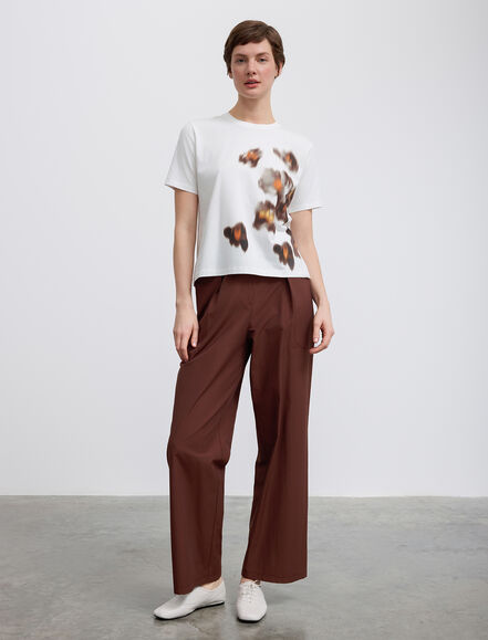 BGN WORKSHOP - Dijital Çiçek Baskılı Pamuk T-shirt