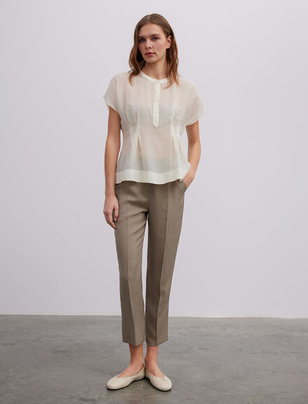 BGN WORKSHOP - Düğmeli Lyocell Bluz