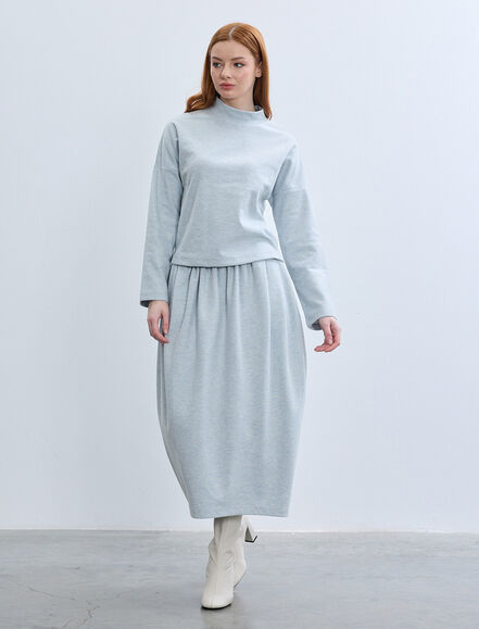 BGN WORKSHOP - DUSUK KOLLU RAHAT KESIM ORME BLUZ