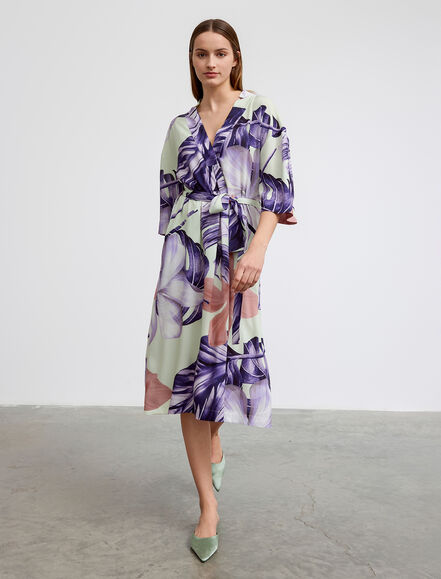 BGN WORKSHOP - Geniş Kollu Viskon Kimono Elbise