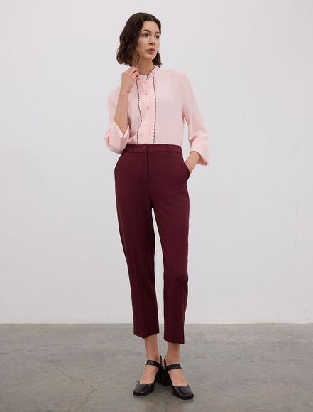 BGN WORKSHOP - HAKIM YAKA VE ON PAT KENARI NAKIS FIRFIRLI GÖMLEK