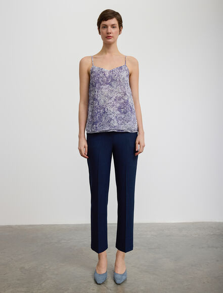 BGN WORKSHOP - İnce Askılı Desenli Bluz