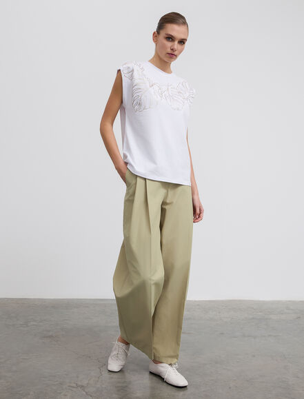 BGN WORKSHOP - Kabartma Baskılı Pamuk T-shirt