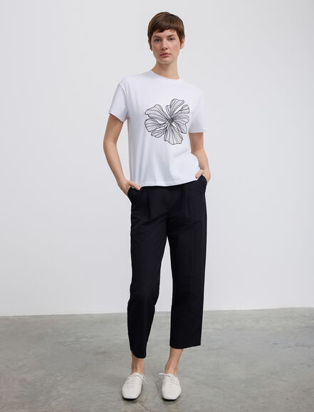 BGN WORKSHOP - Kabartma Baskılı Pamuk T-shirt BGN WORKSHOP - Kabartma Baskılı Pamuk T-shirt