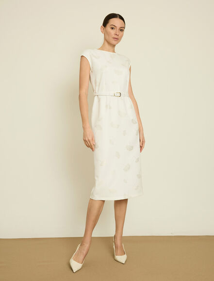 BGN WORKSHOP - KEMER DETAYLI MIDI ELBISE