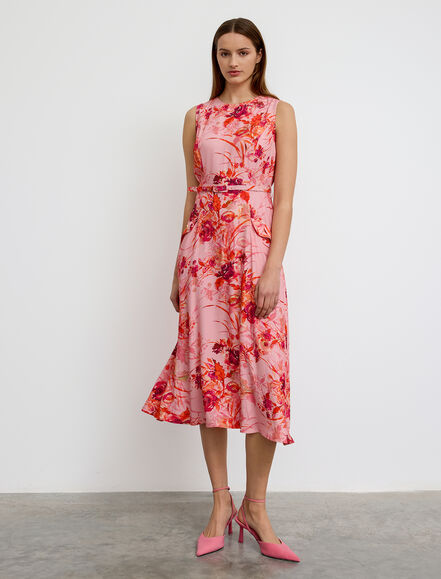 BGN WORKSHOP - Kemer Detaylı Viskon Elbise