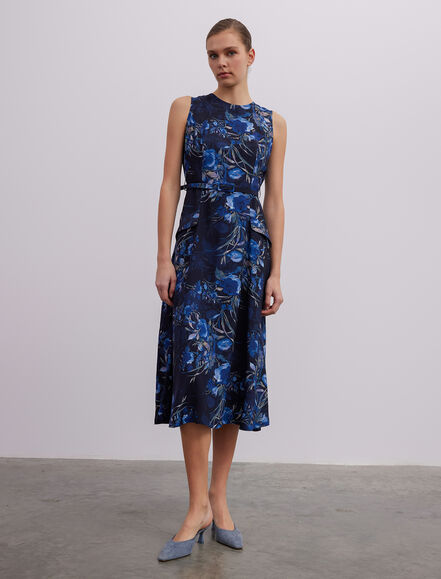 BGN WORKSHOP - Kemer Detaylı Viskon Elbise