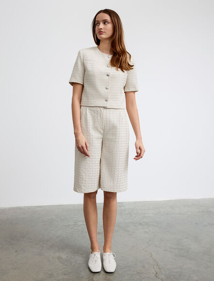 BGN WORKSHOP - Kısa Kollu Metal Düğmeli Ceket