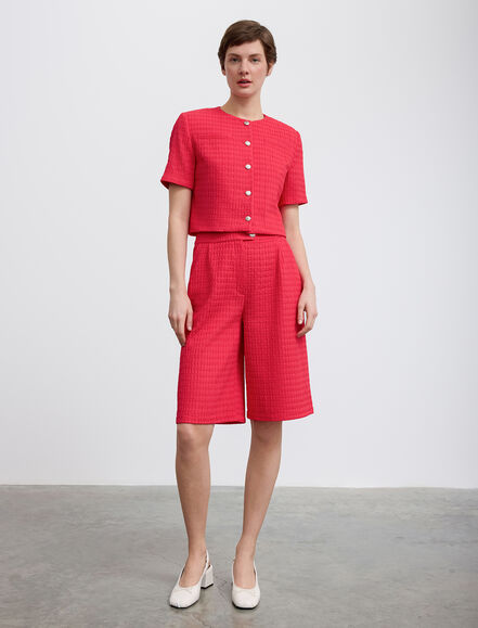 BGN WORKSHOP - Kısa Kollu Metal Düğmeli Ceket