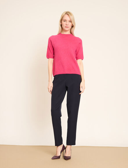 BGN WORKSHOP - Kısa Kollu Yumuşak Örme Kazak