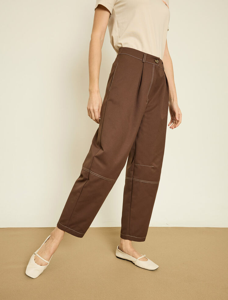 KONTRAST DIKISLI GABARDIN PANTOLON · 4
