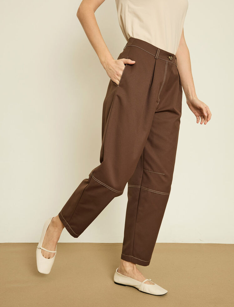 KONTRAST DIKISLI GABARDIN PANTOLON · 6