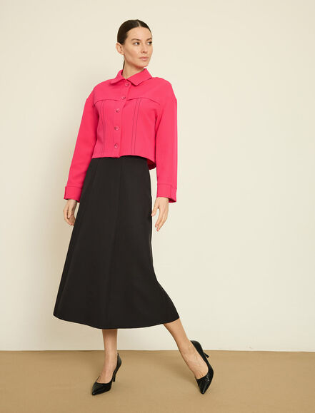 BGN WORKSHOP - KONTRAST SUS DIKISLI GOMLEK-CEKET