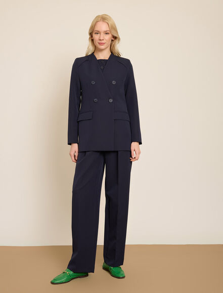 BGN WORKSHOP - KRUVAZE YAKASIZ UZUN CEKET