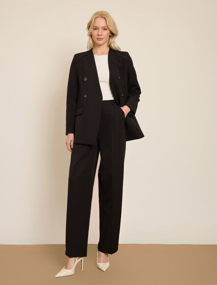 BGN WORKSHOP - KRUVAZE YAKASIZ UZUN CEKET