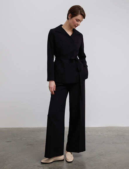 BGN WORKSHOP - Kuşaklı ÇıtÇıt Kapamalı Ceket