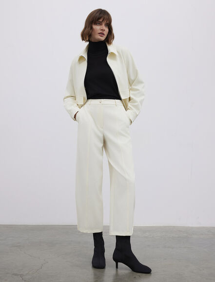 BGN WORKSHOP - METAL FERMUAR KAPAMALI DÜZ KESİM TORBA CEPLI CEKET