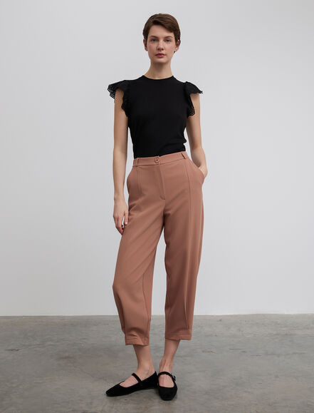 BGN WORKSHOP - Önü Kesikli Viskon Pantolon
